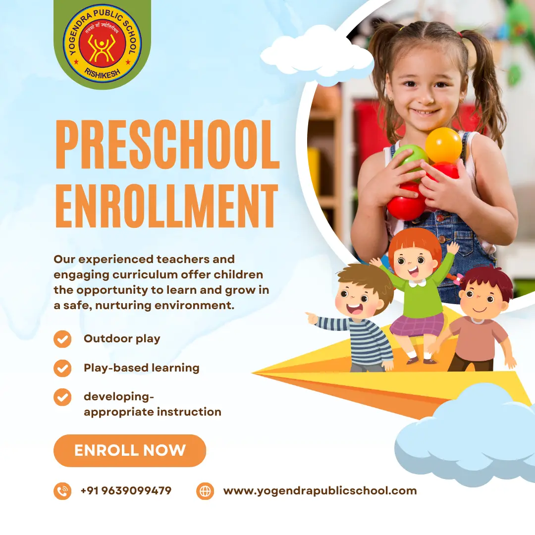 Admissions Open for 2025-2026 at Sri Yogendra Public School, Rishikesh